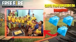 ELE GASTA TODO DINHEIRO NO FREE FIRE E É PAI!