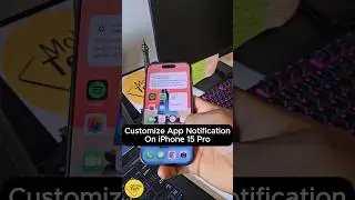 How to Customize App Notification on iPhone 15 Pro 📱💯💫 