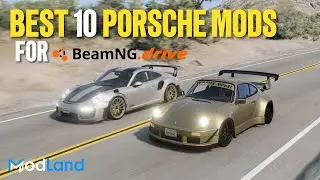 Best 10 Porsche Mods for BeamNG Drive