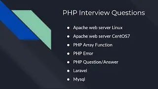 PHP interview questions for Experienced Hindi | Laravel | Mysql | Apache installation command