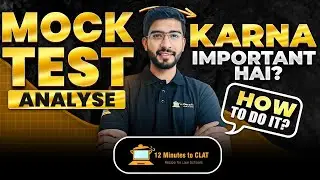 How to Analyse Mock Tests? I Step By Step Guide I Should You Analyse Mock Tests? I Keshav Malpani