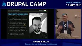 Angie Byron - Tales of Drupal Past: Origin Stories of Drupal Contributor
