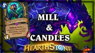 The Darkness Mill & Candles 🍀🎲 ~Kobolds and Catacombs ~ Hearthstone Heroes of Warcraft