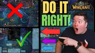 WoW How to do a CLEAN UI | WoW Custom UI Tutorial