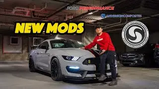 My Shelby GT350 gets new Mods! NEW SET OF WHEELS and MORE!
