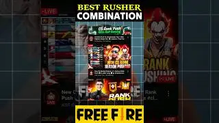 Best Skill Combination For Rusher😎 