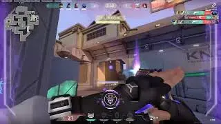 [Valorant] First try ISO and get Sheriff ACE