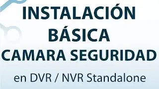 Instalación Basica Camara de seguridad AHD CCTV ONVISION COLOMBIA