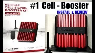 #1 Cellphone Booster - WeBoost Drive Reach