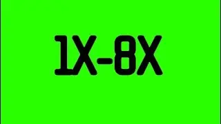1x-8x Green Screen Flash Effect *White*