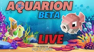 AQUARION REWORK Beta LIVE 🧜 Let's play some games!!!