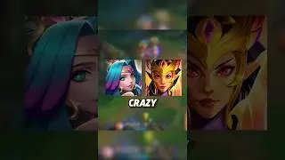 THIS BOT LANE COMBO GOES CRAZY 😨🧚🏻‍♀️🦋 #leagueoflegends