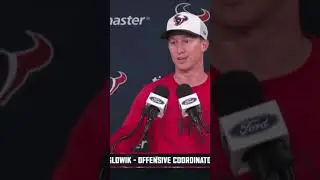 Asked #Texans OC Bobby Slowik about the right time to call a reverse or WR sweep vs other plays.