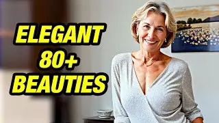 I found Older Women Over 80 💖 Elegant Outfits 👗 Attractive Dressed