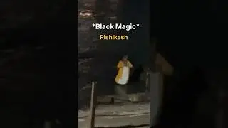 What happening here 😭😱 .. #rishikesh #black #magic #status #shorts #ytshorts #nomad