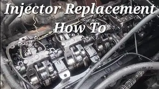 Detroit 60 Injector Replacement How to Easy Freightliner Century Columbia 12.7 14 liter DIY