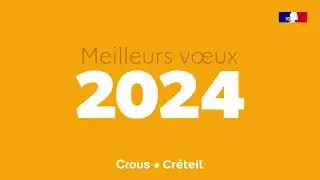 Crous de Créteil - Voeux 2024