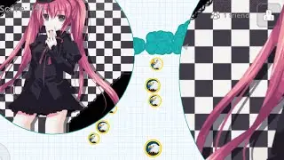 PRO VS HACKER ! (Agar.io Mobile Gameplay)