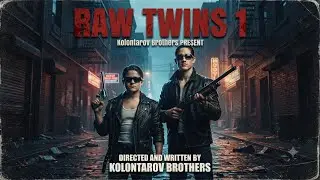 Raw Twins Comedy Action Short Film  80s Style