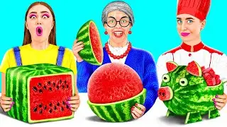 Ich vs Oma: Koch-Challenge | Einfache Geheime Hacks und Gadgets von TeenTeam Challenge
