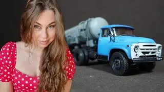 ZiL-130 with trailer from UKRAINE