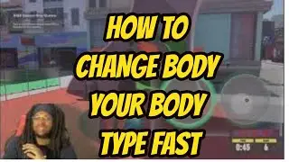 NBA 2K25 HOW TO CHANGE YOUR BODY TYPE FAST!!!! (EASY)