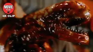 Chestburster Scene | Alien Resurrection (1997) | 4K Movie Clip