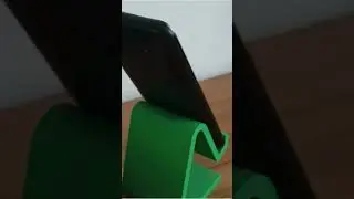 Modélisation 3D sur Fusion d'un support téléphone #impression3d