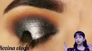 Eyes makeup tutorial || Beautiful eyes makeup || #Rozinavlogs