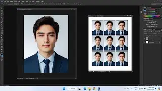 Passport size photo kaise banaye | Passport size photo in photoshop | Passport size photo