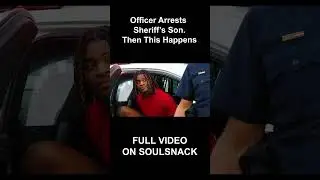 Officer Arrests Sheriff's Son. Then This Happens. #shorts  #cops #police