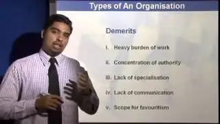 Principles of Management Lectures | The Line and Staff Organisation
