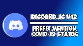 HOW TO MAKE DISCORD BOT | PREFIX MENTION & CORONA STATUS | #3