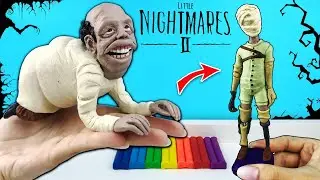 THE DOCTOR and PATIENTS from the game Little Nightmares 2 / How to make clay figures of plasticine
