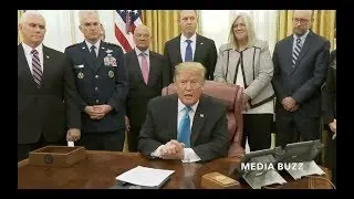 Trump Speaks About New Space Force and Importance of Training Space Warriors