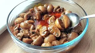 ГРИБЫ В СОЕВОМ СОУСЕ/ просто, быстро и очень вкусно