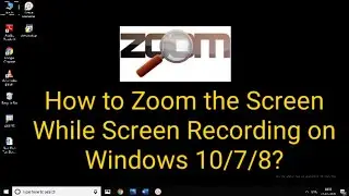 HOW TO ZOOM YOUR SCREEN WHILE RECORDING SCREEN  | Tamil | RAM Solution