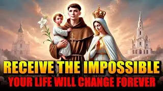 🛑MIRACULOUS PRAYER TO OUR LADY OF FATIMA AND SAINT ANTHONY - IT NEVER FAILS!