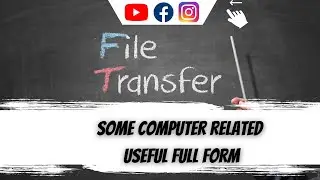Computer Related Full Form | Useful