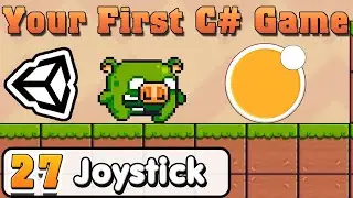 Unity C# Basic :: Part 27 :: How to use Joystick on phone game