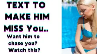 Texts To Make Him Miss Me - Try Them Yourself #shorts