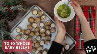 Garlic Herb Butter Roasted Mushrooms