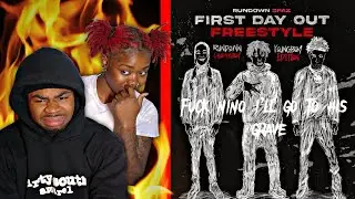Rundown Spaz - First Day Out (Freestyle) Ft. Nba Youngboy & Rundown Choppaboy | REACTION