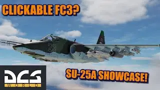 DCS World Clickable cockpit mod for FC3, Showcase on the Su-25A!