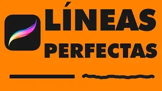 LÍNEAS PERFECTAS PROCREATE 🔴💯✍