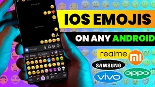 How to install ios emoji on any android || ios emojis on Android