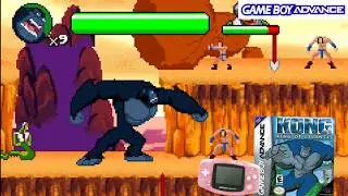 Kong: King of Atlantis (2005) Nintendo GameBoy Advance Gameplay in HD