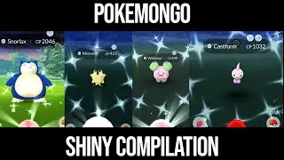 Pokemon GO Shiny Compilation 