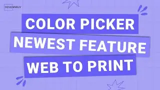 Color Picker for Images, Newest Feature in Web to Print, How to Detect the Exact Color of the Images