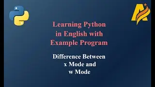 Python Series | Difference Between x Mode and w Mode in File Handling